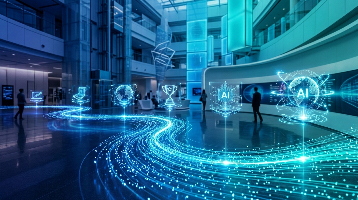Company journey visualization