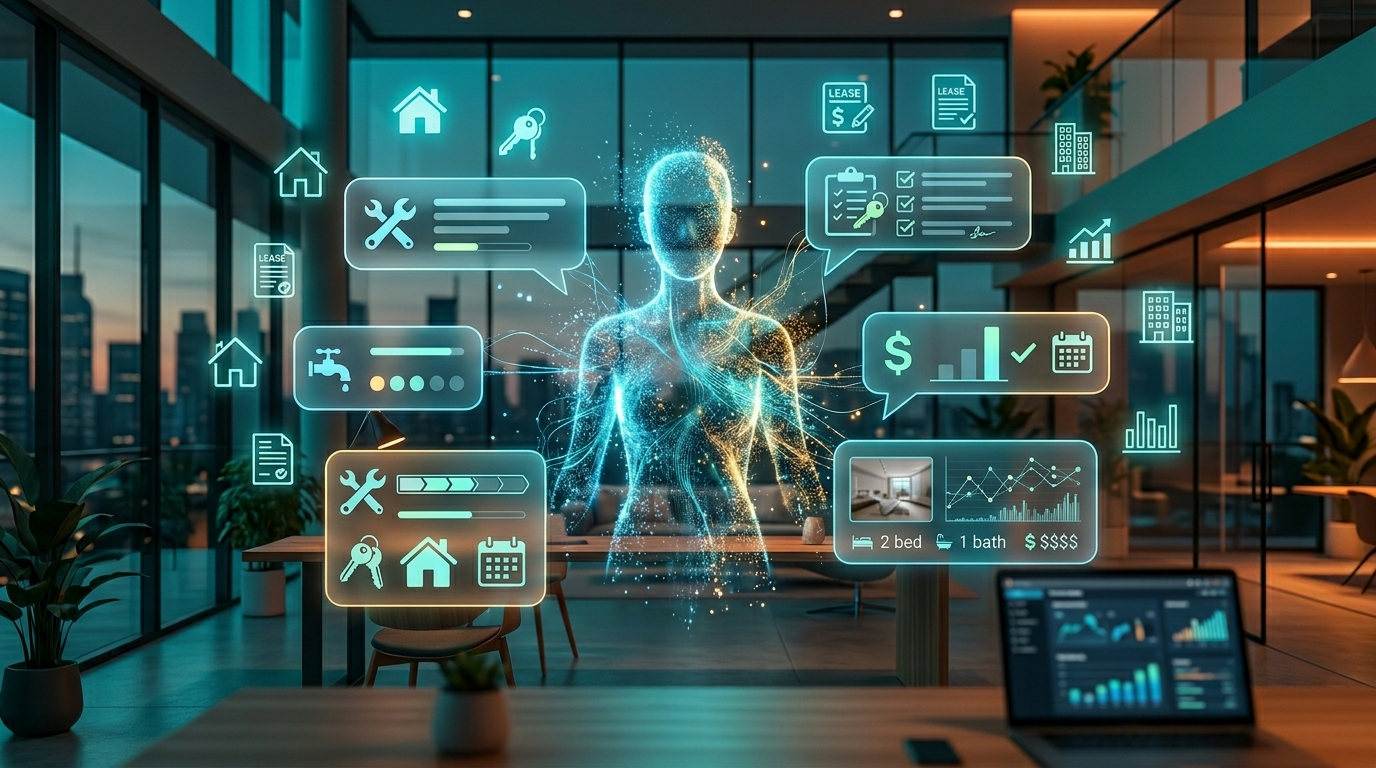 Real estate AI chat agent visualization