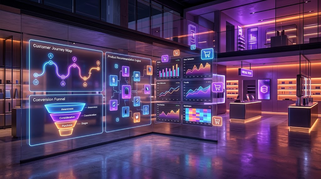 Retail analytics visualization